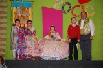 Pleitesia a la reina fallera Infantil