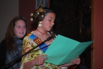 Pleitesia a la reina fallera Infantil