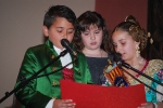 Pleitesia a la reina fallera Infantil