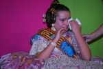Pleitesia a la reina fallera Infantil