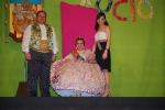 Pleitesia a la reina fallera Infantil