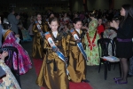Pleitesia a la reina fallera Infantil
