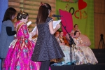 Pleitesia a la reina fallera Infantil