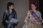 Pleitesia a la reina fallera Infantil