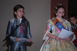 Pleitesia a la reina fallera Infantil