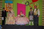 Pleitesia a la reina fallera Infantil