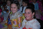 Pleitesia a la reina fallera Infantil