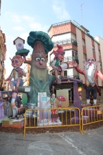 Monumentos falleros 2010. 