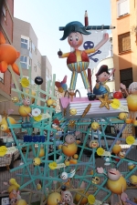 Monumentos falleros 2010. 