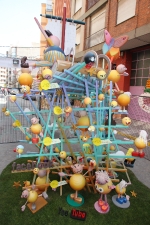 Monumentos falleros 2010. 