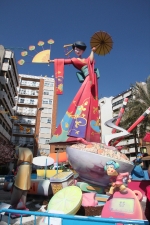 Monumentos falleros 2010. 