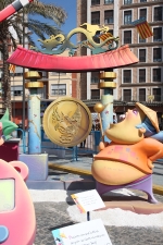 Monumentos falleros 2010. 