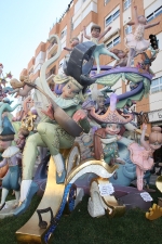 Monumentos falleros 2010. 