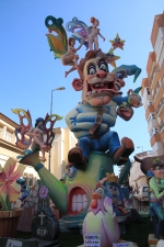 Monumentos falleros 2010. 