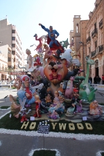 Monumentos falleros 2010. 
