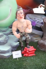 Monumentos falleros 2010. 