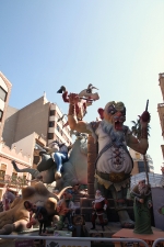 Monumentos falleros 2010. 