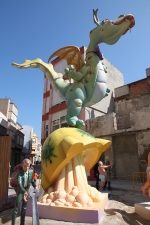 Monumentos falleros 2010. 