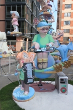 Monumentos falleros 2010. 