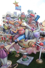 Monumentos falleros 2010. 