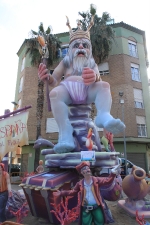 Monumentos falleros 2010. 