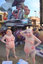 Monumentos falleros 2010. 