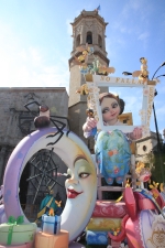 Monumentos falleros 2010. 