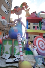 Monumentos falleros 2010. 