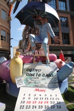 Monumentos falleros 2010. 