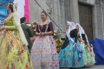 La lluvia estuvo a punto de aguar la ofrenda
