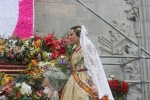 La lluvia estuvo a punto de aguar la ofrenda