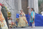 La lluvia estuvo a punto de aguar la ofrenda