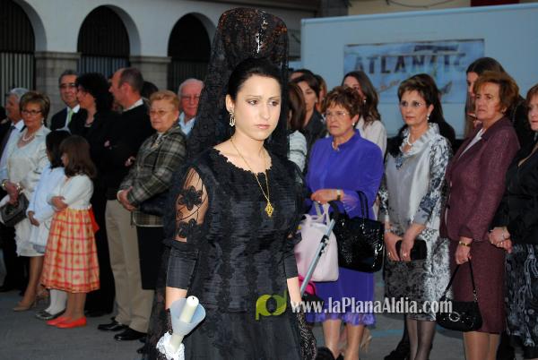 Procesión de las Camareras de la Mare de Déu de la Soledat. 