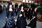 Procesión de las Camareras de la Mare de Déu de la Soledat. 