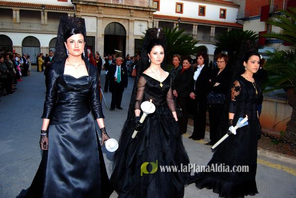 Procesión de las Camareras de la Mare de Déu de la Soledat. 