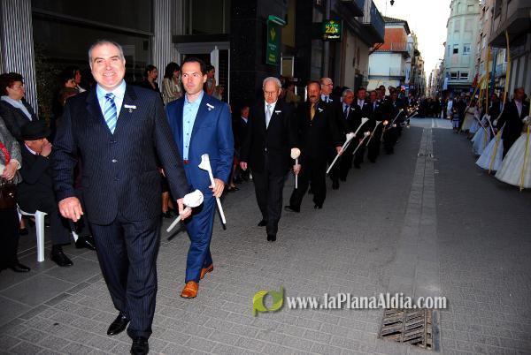 Procesión de las Camareras de la Mare de Déu de la Soledat. 