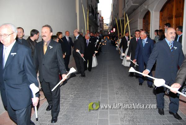 Procesión de las Camareras de la Mare de Déu de la Soledat. 