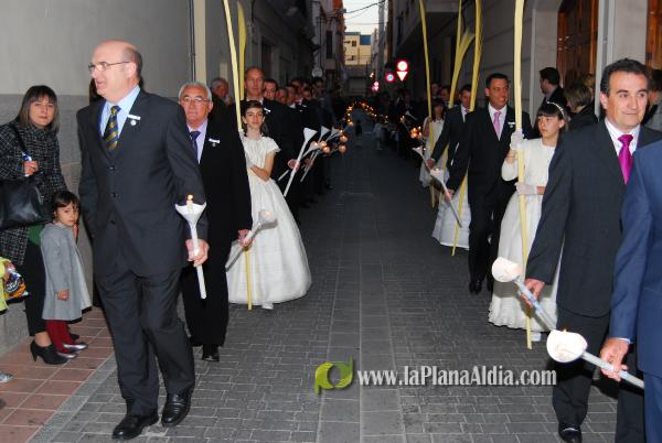 Procesión de las Camareras de la Mare de Déu de la Soledat. 