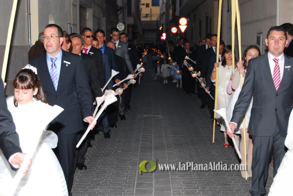 Procesión de las Camareras de la Mare de Déu de la Soledat. 