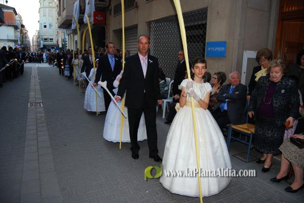 Procesión de las Camareras de la Mare de Déu de la Soledat. 