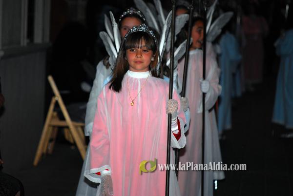 Procesión de las Camareras de la Mare de Déu de la Soledat. 
