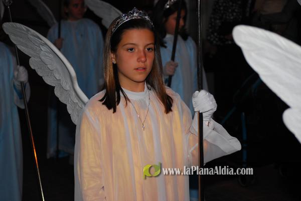 Procesión de las Camareras de la Mare de Déu de la Soledat. 