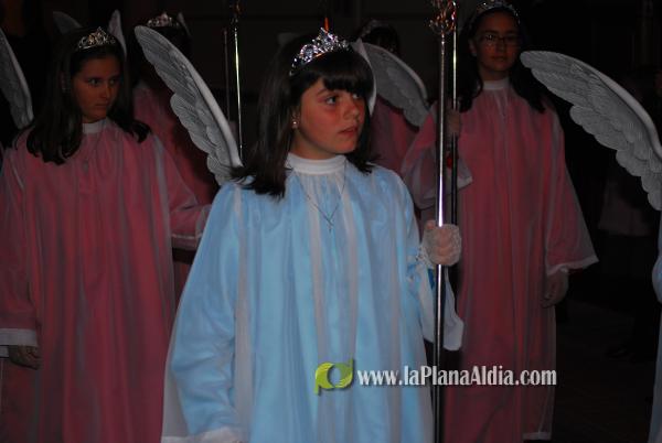Procesión de las Camareras de la Mare de Déu de la Soledat. 