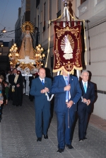 Procesión de las Camareras de la Mare de Déu de la Soledat. 