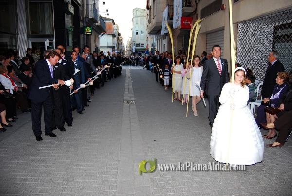 Procesión de las Camareras de la Mare de Déu de la Soledat. 