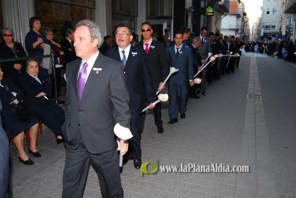Procesión de las Camareras de la Mare de Déu de la Soledat. 