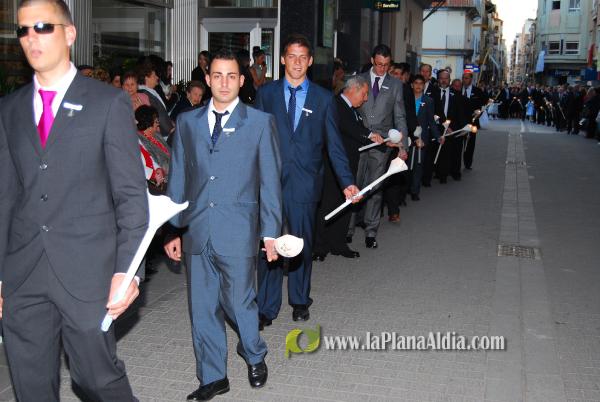 Procesión de las Camareras de la Mare de Déu de la Soledat. 