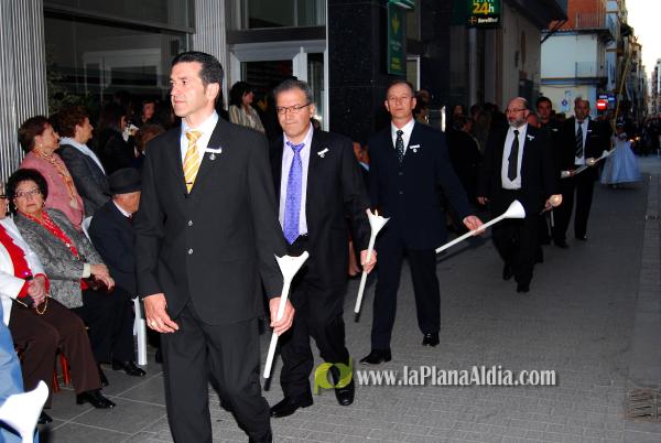 Procesión de las Camareras de la Mare de Déu de la Soledat. 