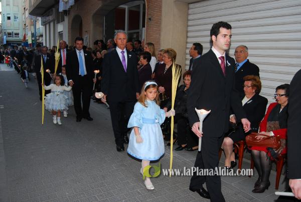 Procesión de las Camareras de la Mare de Déu de la Soledat. 