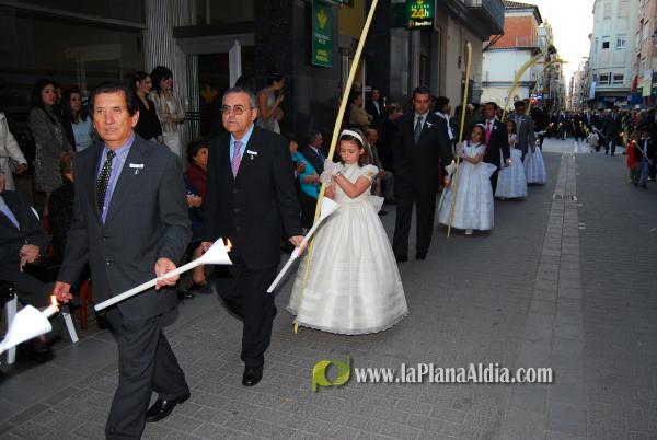Procesión de las Camareras de la Mare de Déu de la Soledat. 